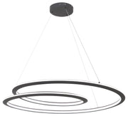George Kovacs - P1972-066-L - LED Pendant - Infinite - Sand Coal