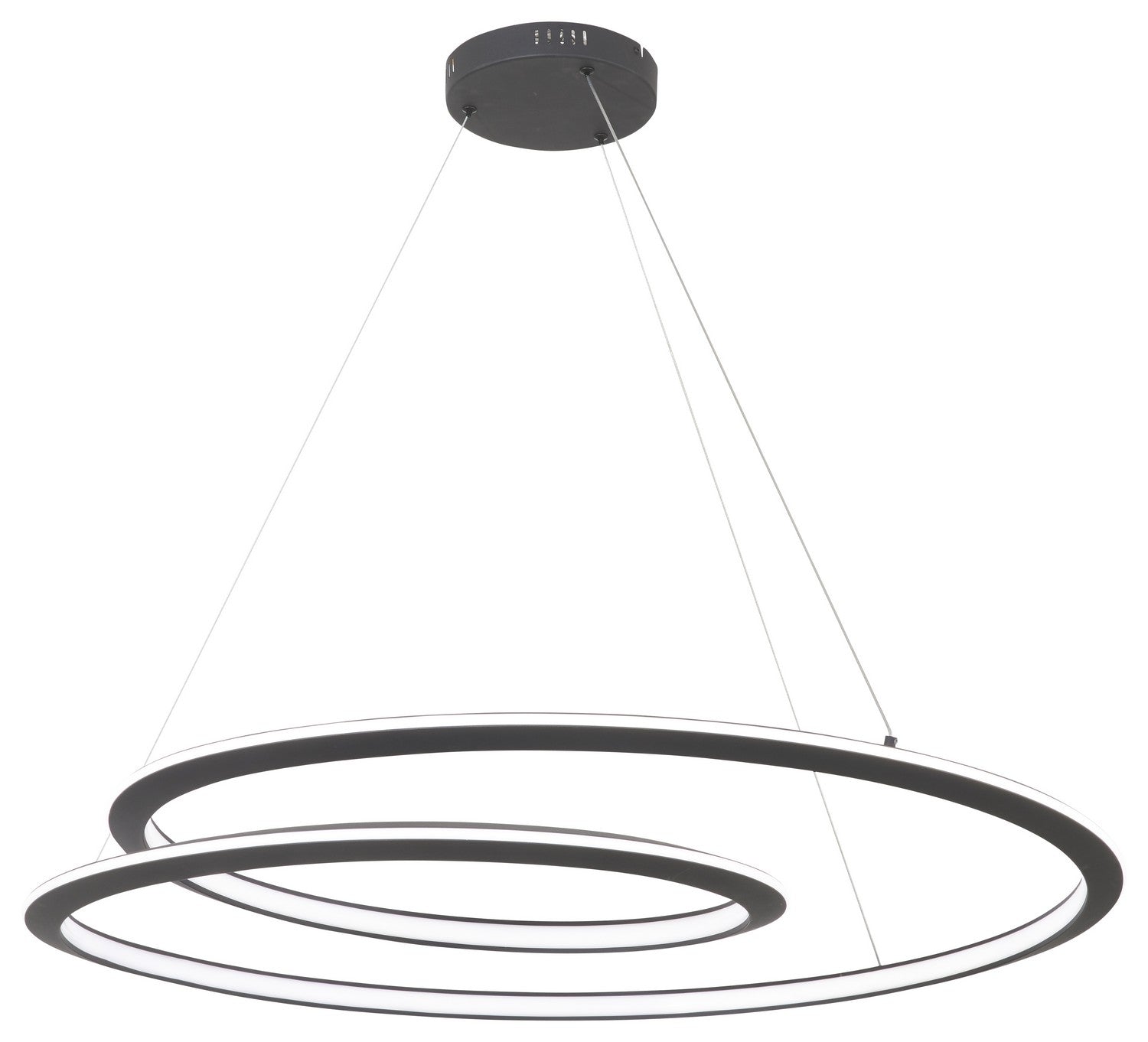 George Kovacs - P1972-066-L - LED Pendant - Infinite - Sand Coal
