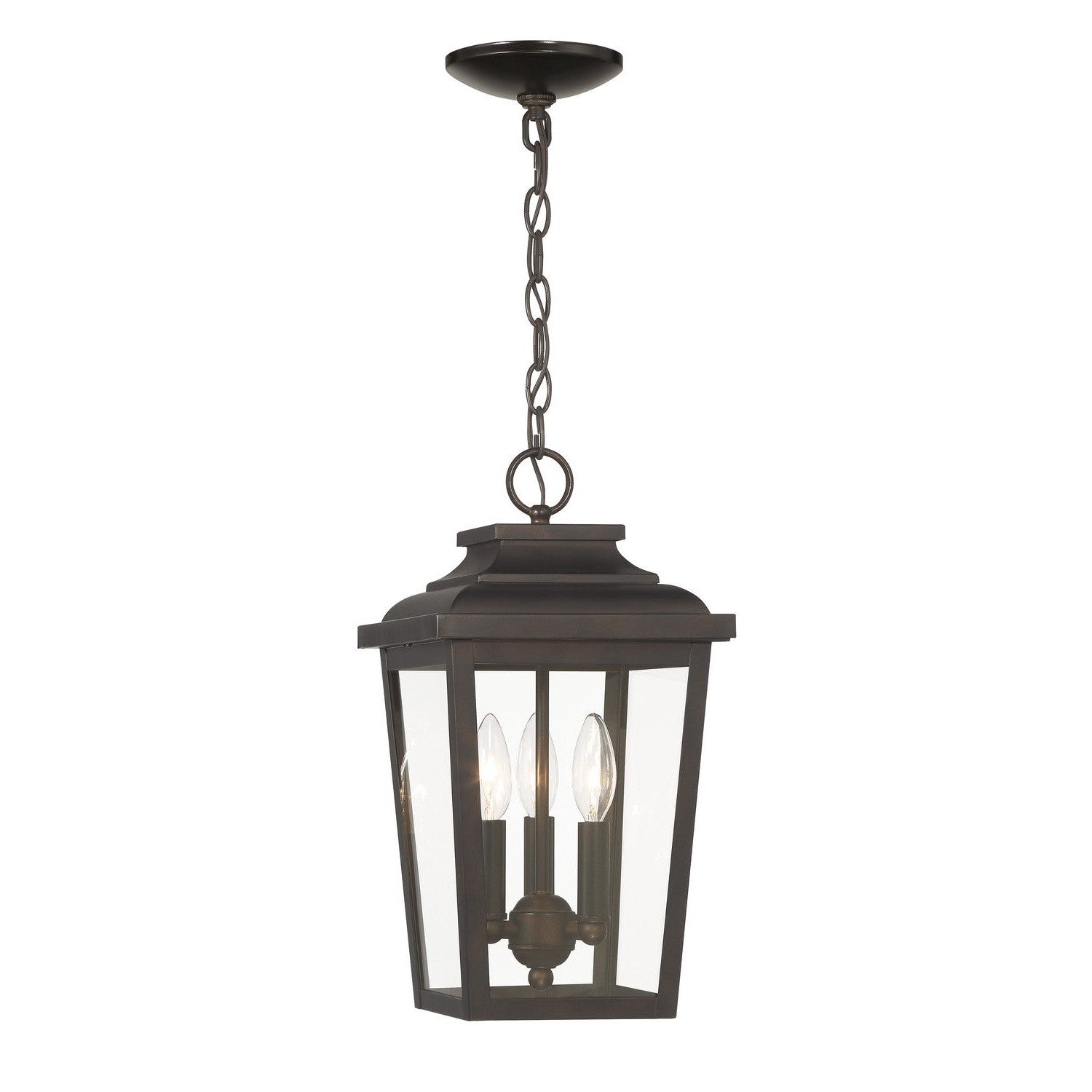 Minka-Lavery - 72174-189-C - Three Light Chain Hung - Irvington Manor - Chelesa Bronze