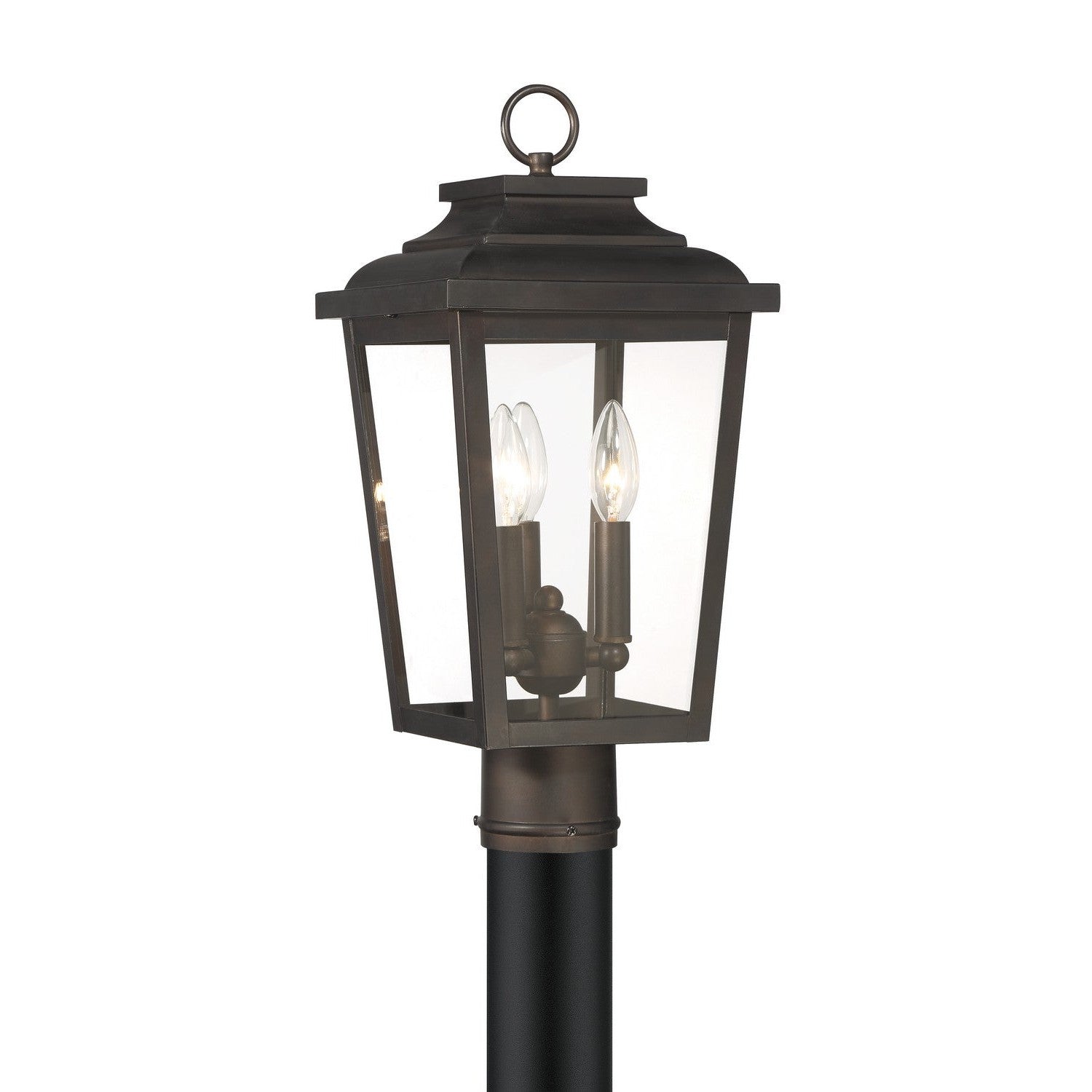 Minka-Lavery - 72176-189-C - Three Light Post Mount - Irvington Manor - Chelesa Bronze