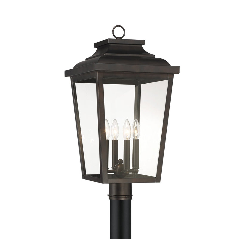 Minka-Lavery - 72177-189-C - Four Light Post Mount - Irvington Manor - Chelesa Bronze