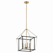 Kichler - 52626CPZ - Four Light Foyer Pendant - Eisley - Champagne Bronze