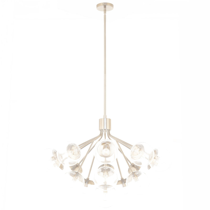 Kichler - 52702CPZCLR - 16 Light Chandelier Convertible - Silvarious - Champagne Bronze