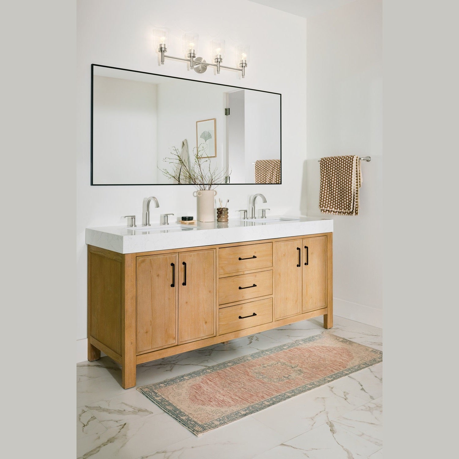 Kichler - 55186NI - Four Light Vanity - Madden - Brushed Nickel
