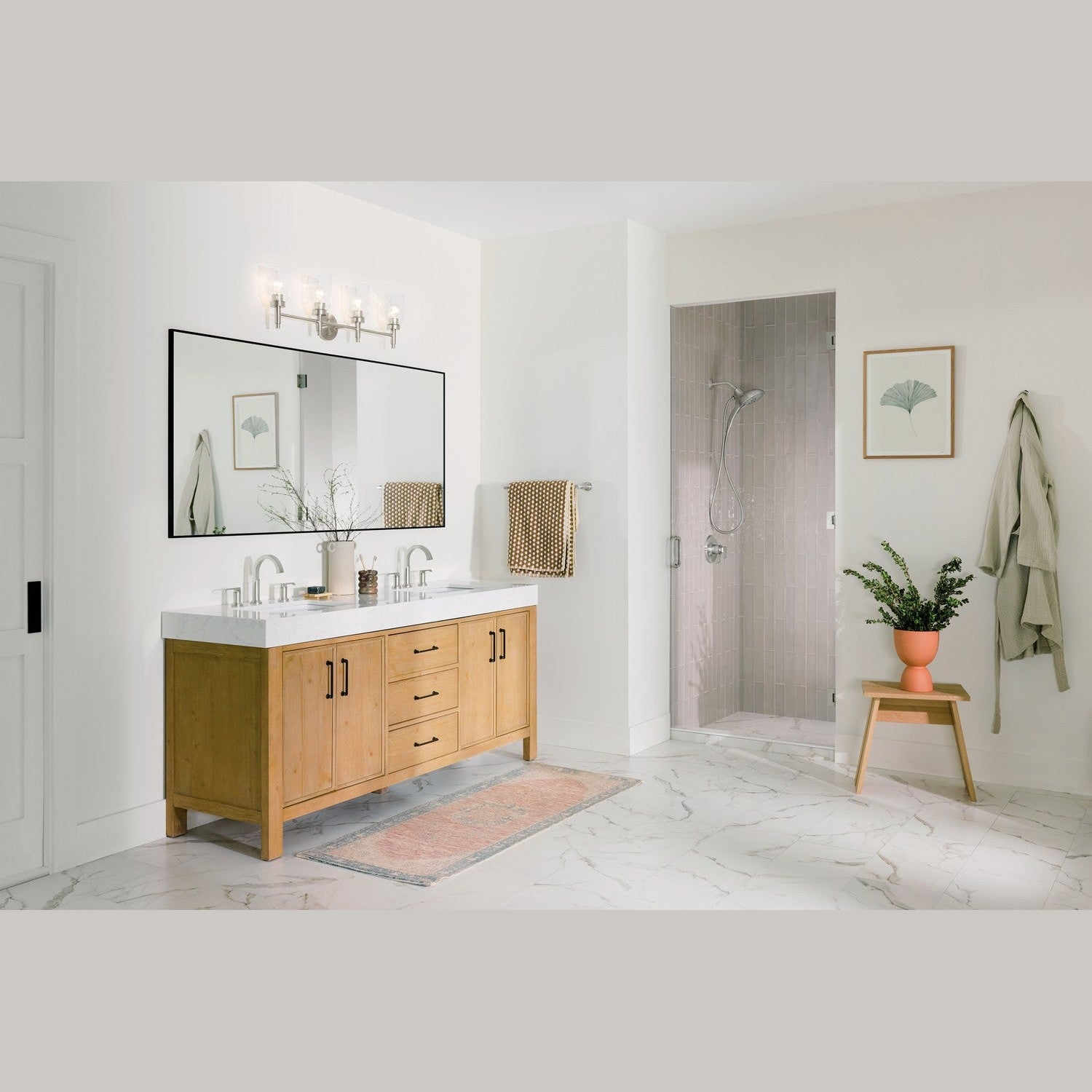 Kichler - 55186NI - Four Light Vanity - Madden - Brushed Nickel