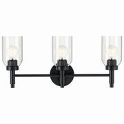 Kichler - 55185BK - Three Light Vanity - Madden - Black