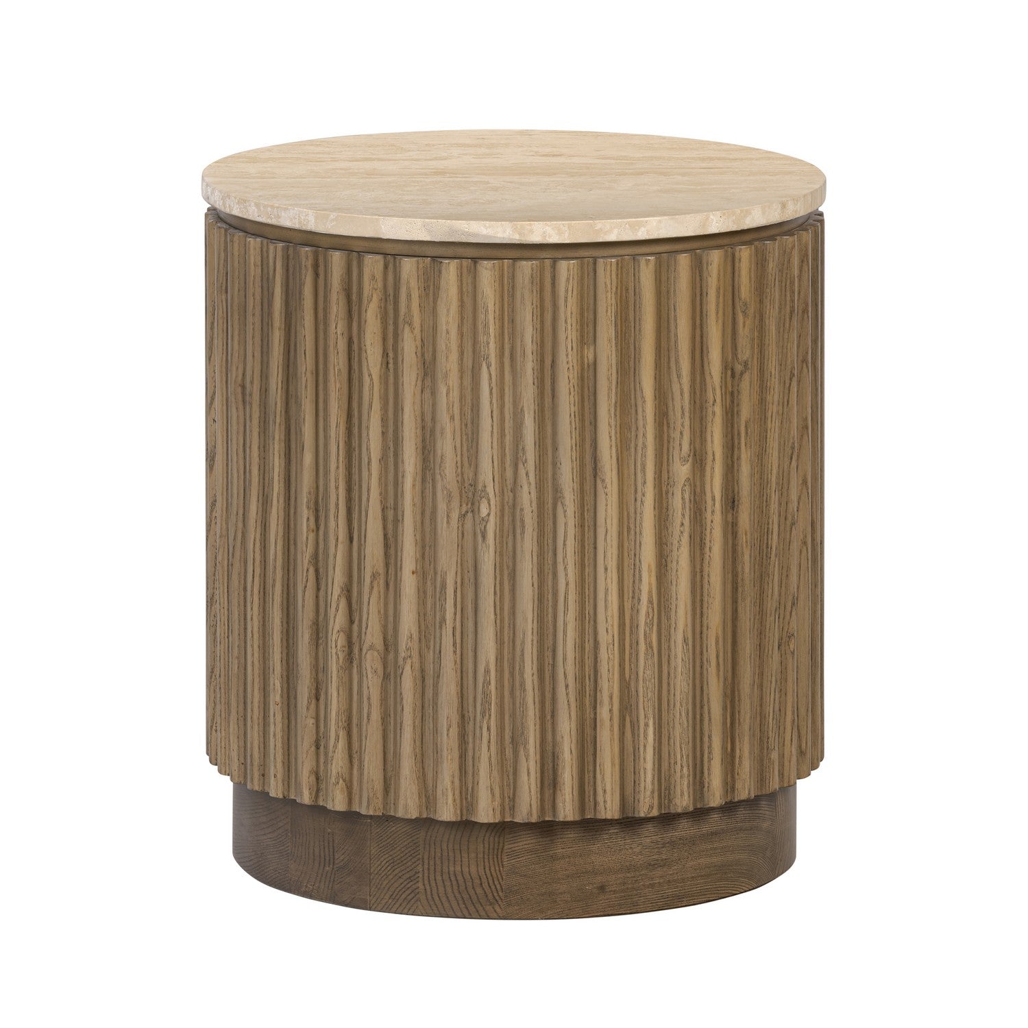 Varaluz - 511TA18A - Side Table - Donovan - Harvest Oak/Mushroom Oak