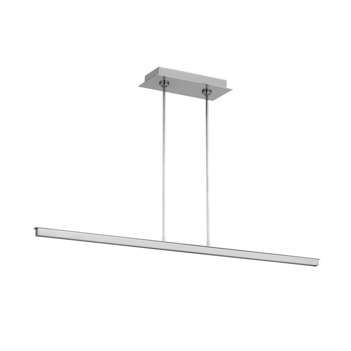 Visual Comfort Modern - 700LSSTG48PSS-LED927 - LED Linear Suspension - Stagger - Polished Stainless Steel