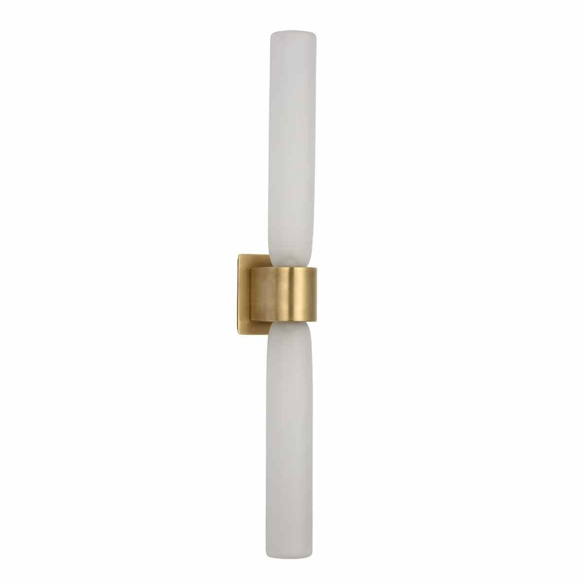 Visual Comfort Modern - KWWS58027CEHAB - LED Wall Sconce - Volver - Hand Rubbed Antique Brass