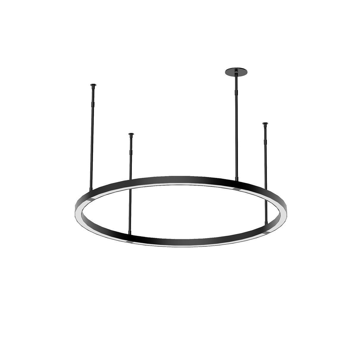 Visual Comfort Modern - MDCH53827B - LED Chandelier - Stagger - Nightshade Black
