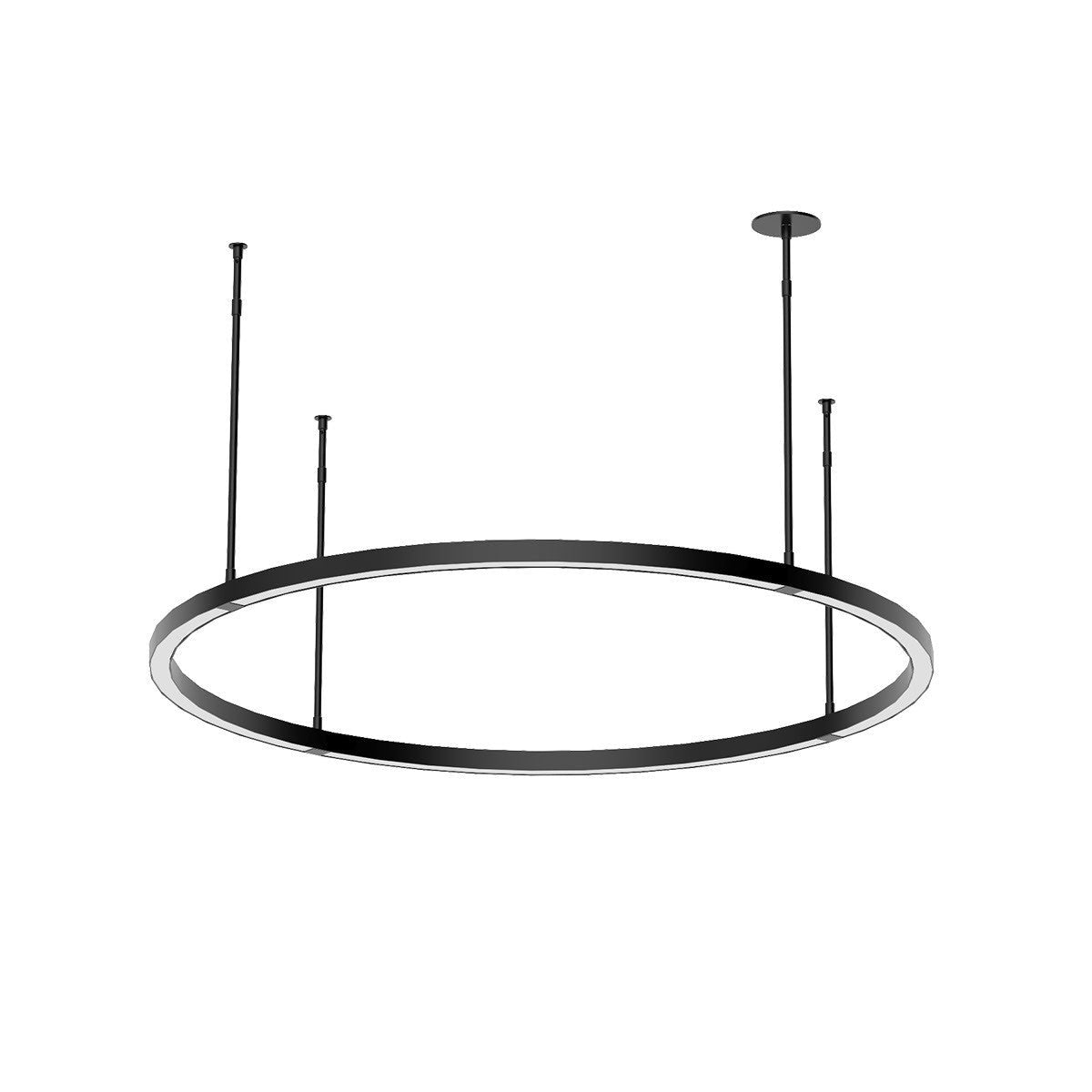 Visual Comfort Modern - MDCH53927B - LED Chandelier - Stagger - Nightshade Black