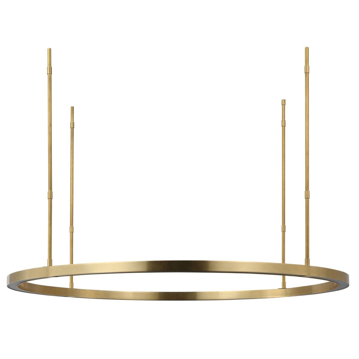 Visual Comfort Modern - MDCH53927HAB - LED Chandelier - Stagger - Hand Rubbed Antique Brass