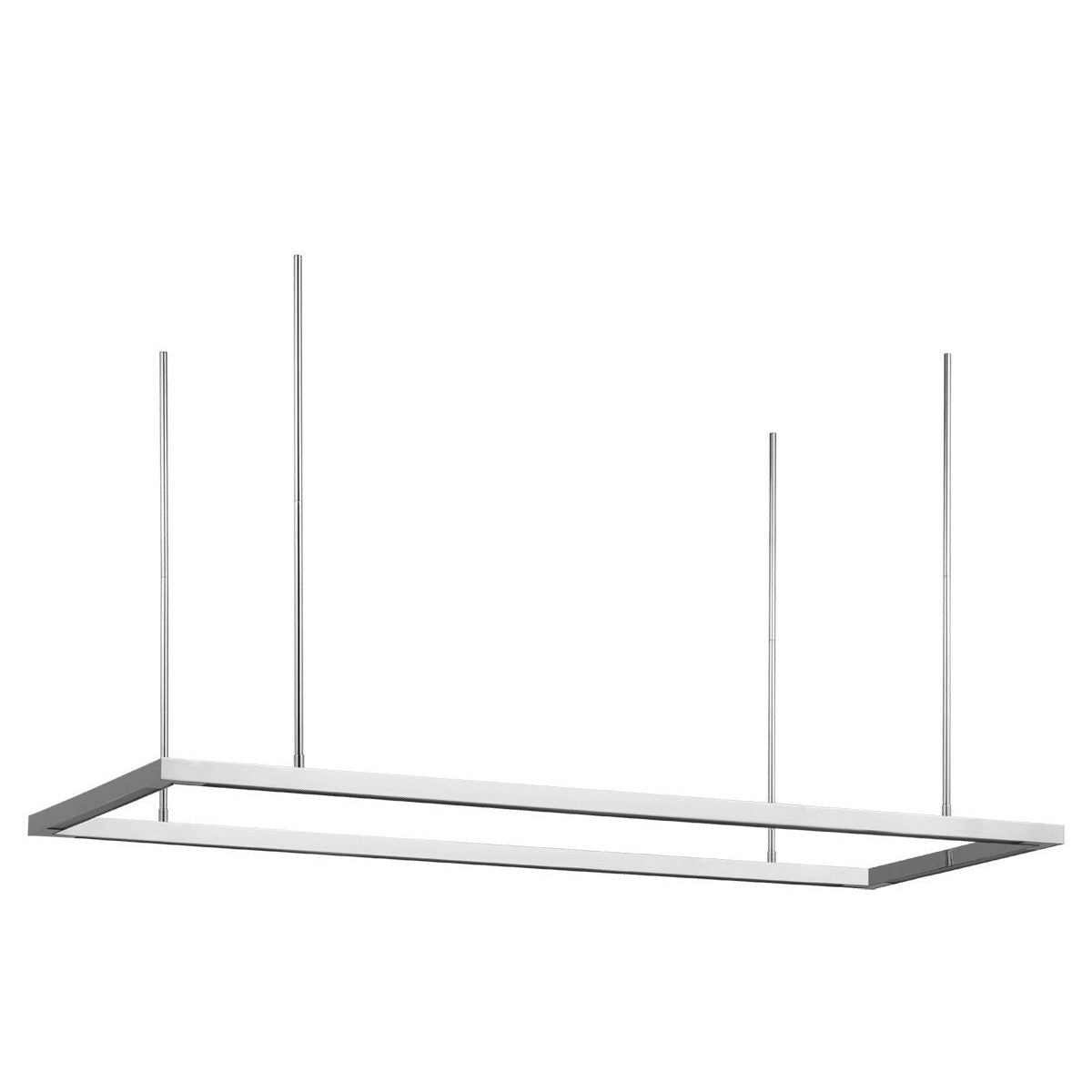 Visual Comfort Modern - MDLS18727PSS - LED Linear Suspension - Stagger - Polished Stainless Steel
