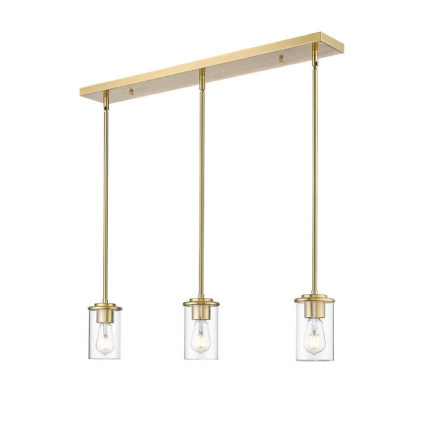 Z-Lite - 742MP-3LG - Three Light Pendant - Thayer - Luxe Gold