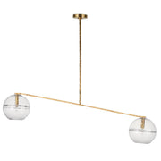 Visual Comfort Modern - SLCH356CPAB-L - LED Chandelier - Lowing - Polished Antique Brass