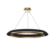 Visual Comfort Modern - SLCH55727WBKHAB - LED Chandelier - Noa - Hand Rubbed Antique Brass