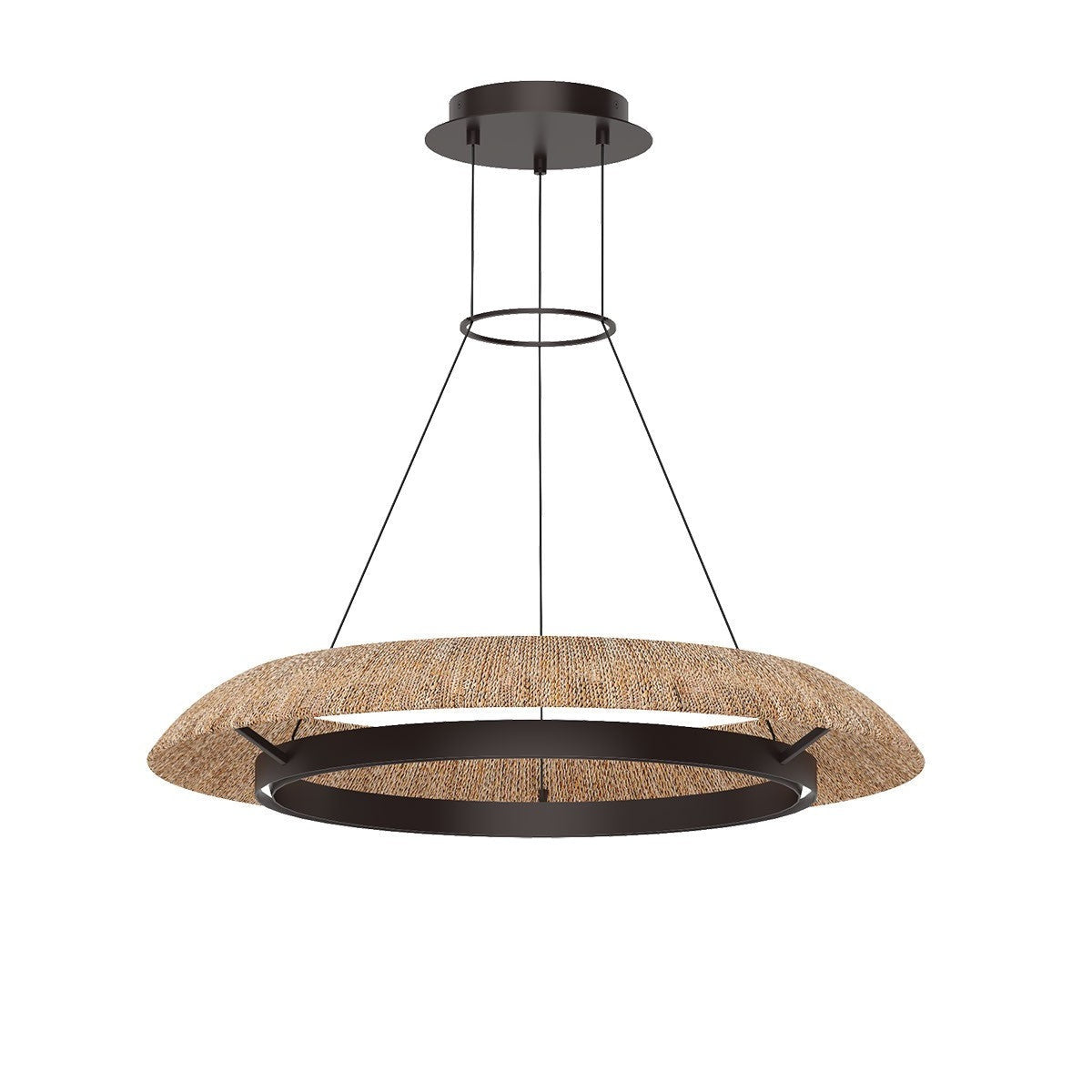 Visual Comfort Modern - SLCH55927NTBZ - LED Chandelier - Noa - Bronze