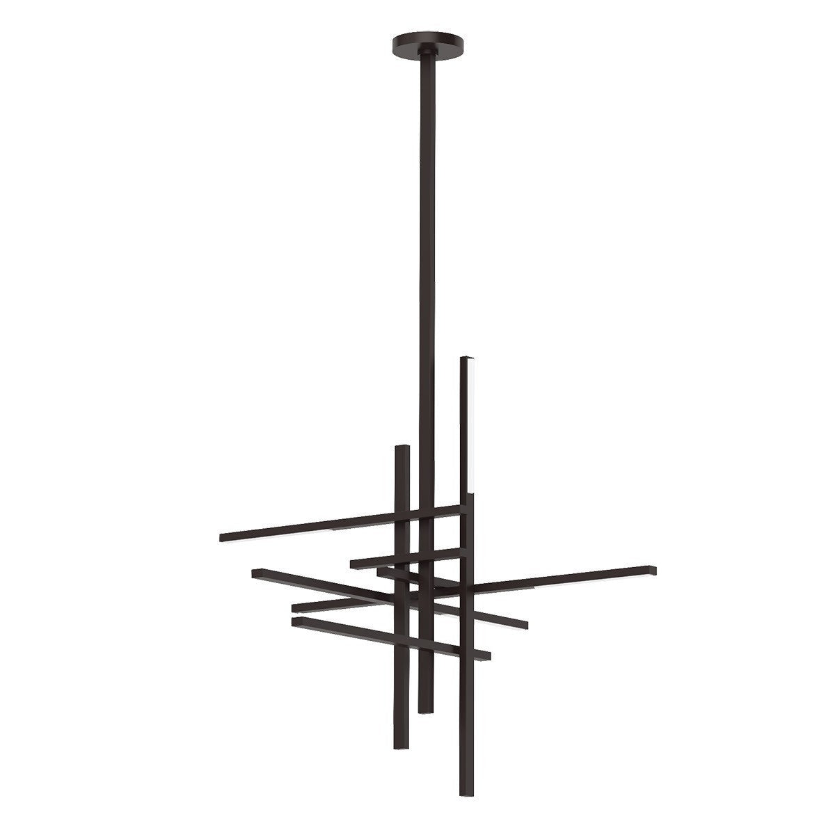 Visual Comfort Modern - SLCH56127CCBZ - LED Chandelier - Cityscape - Bronze