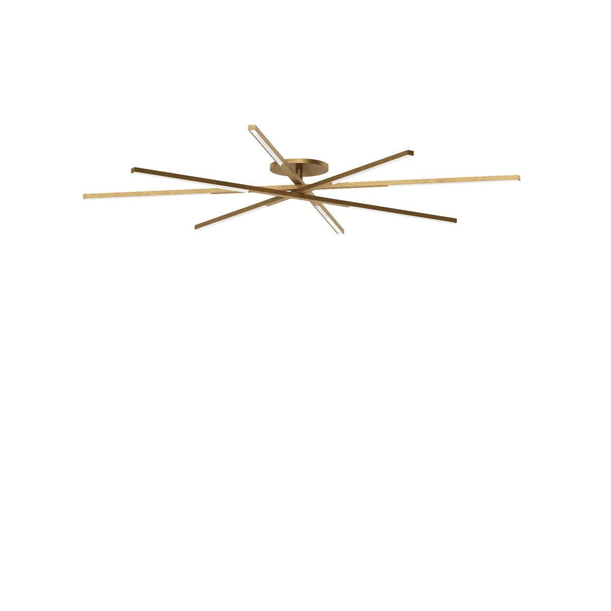 Visual Comfort Modern - SLFM56627CCHAB - LED Flush Mount - Cityscape - Hand Rubbed Antique Brass