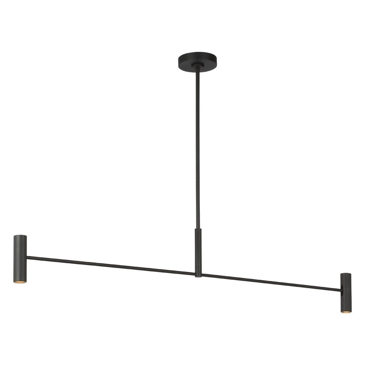 Visual Comfort Modern - SLLS57130B - LED Linear Chandelier - Ponte - Nightshade Black