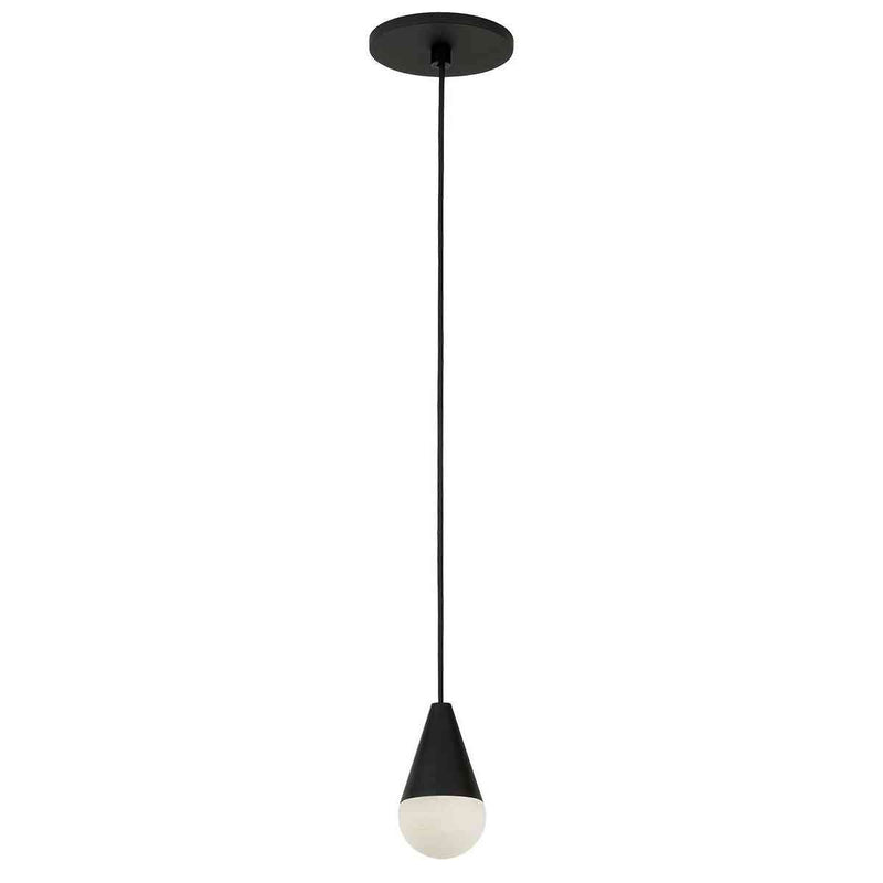 Visual Comfort Modern - SLPD51130B - LED Pendant - Cupola - Nightshade Black