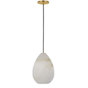 Visual Comfort Modern - SLPD544ALBHAB-L - LED Pendant - Alina - Hand Rubbed Antique Brass