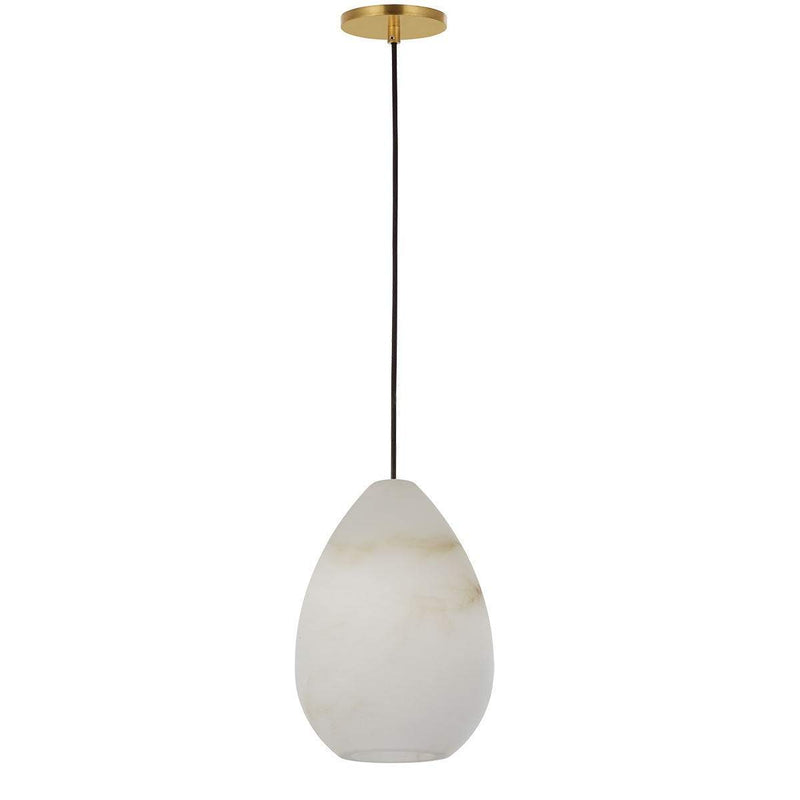 Visual Comfort Modern - SLPD544ALBHAB-L - LED Pendant - Alina - Hand Rubbed Antique Brass