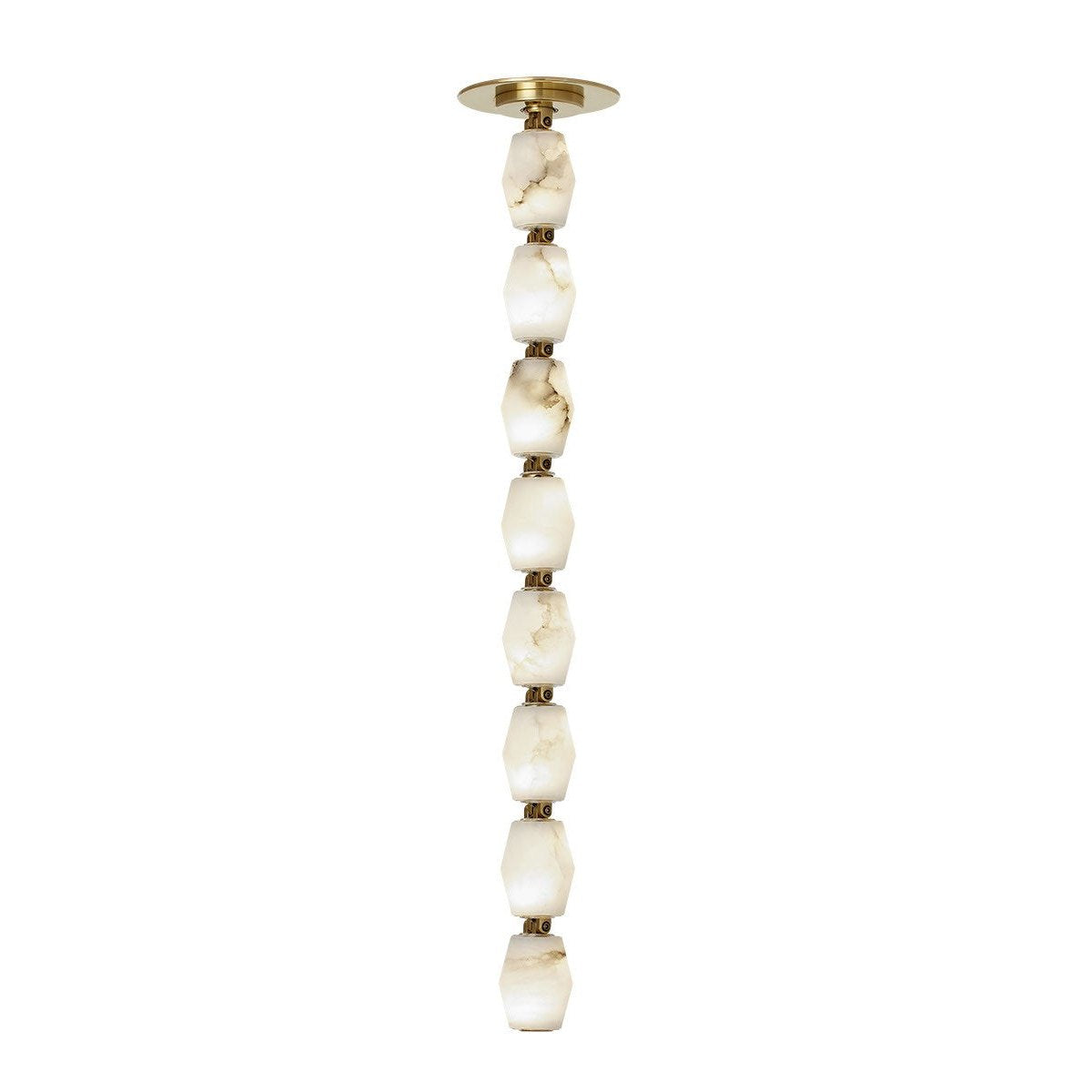 Visual Comfort Modern - SLPD55027ALBHABR-277 - LED Pendant - Collier - Hand Rubbed Antique Brass