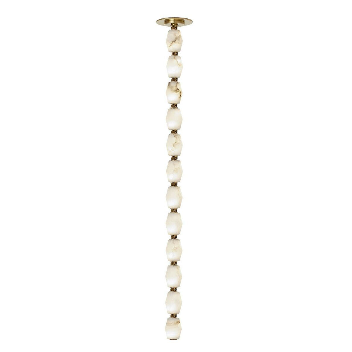 Visual Comfort Modern - SLPD55127ALBHABR-277 - LED Pendant - Collier - Hand Rubbed Antique Brass