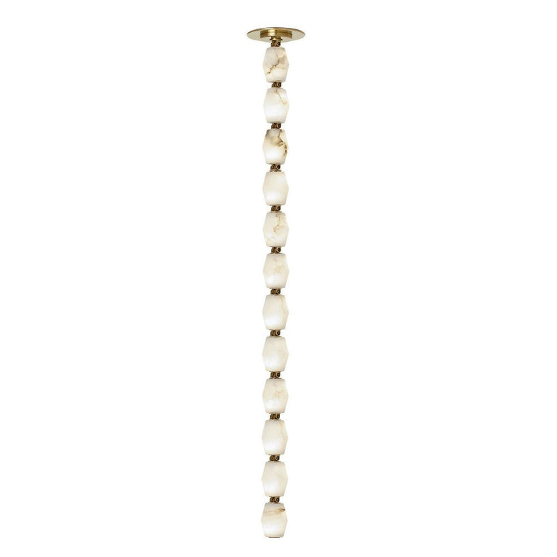 Visual Comfort Modern - SLPD55127ALBHABR-277 - LED Pendant - Collier - Hand Rubbed Antique Brass
