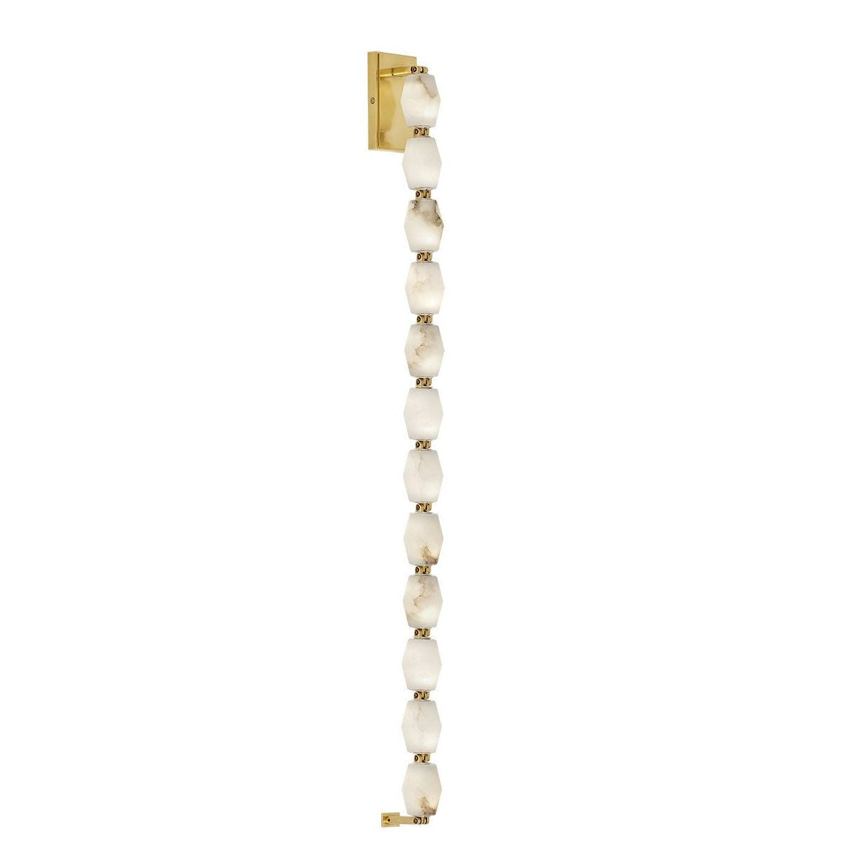 Visual Comfort Modern - SLWS54827ALBHAB - LED Wall Sconce - Collier - Hand Rubbed Antique Brass