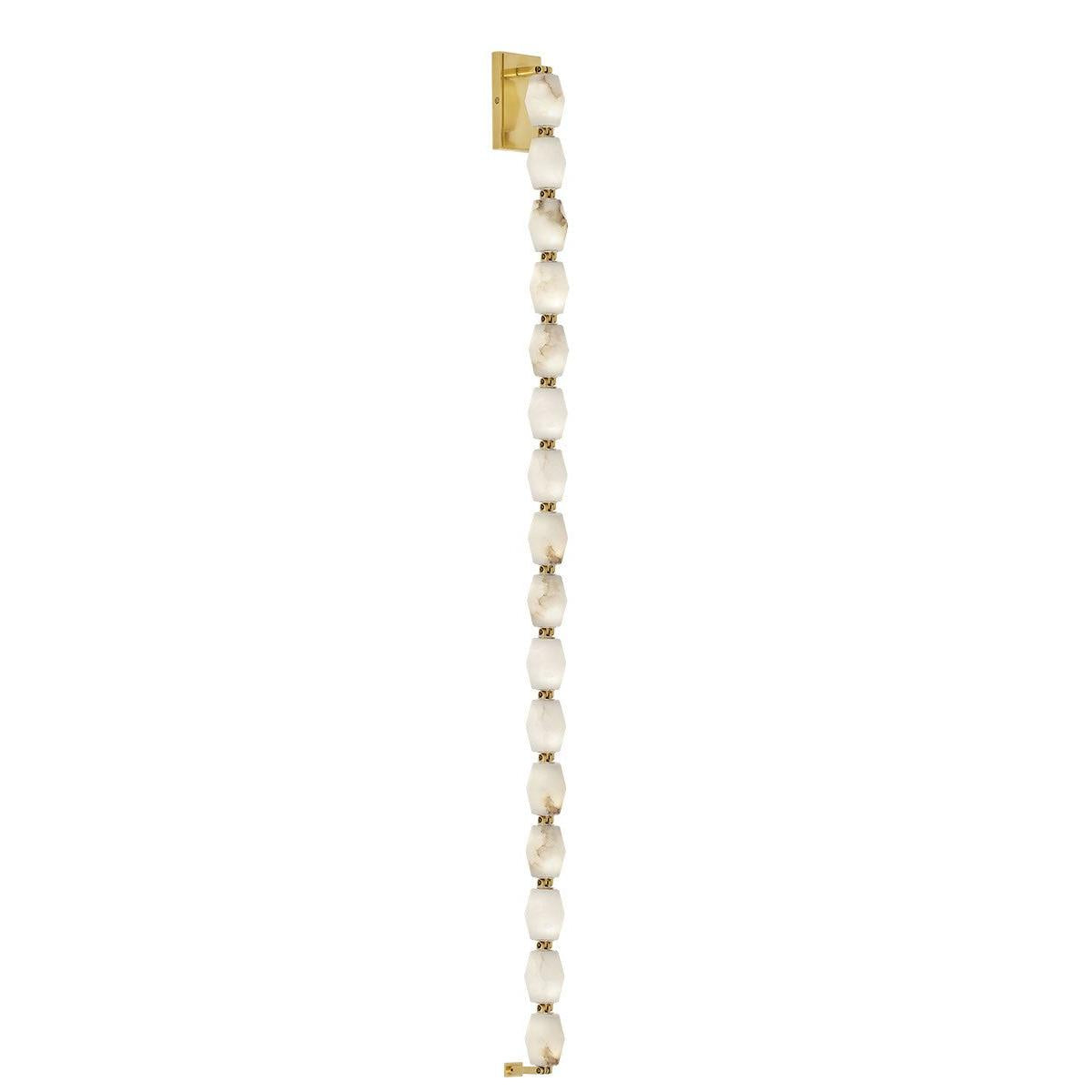 Visual Comfort Modern - SLWS54927ALBHAB - LED Wall Sconce - Collier - Hand Rubbed Antique Brass