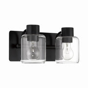 Craftmade - 17712FB2 - Two Light Vanity - Rori - Flat Black