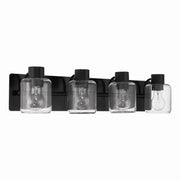 Craftmade - 17728FB4 - Four Light Vanity - Rori - Flat Black