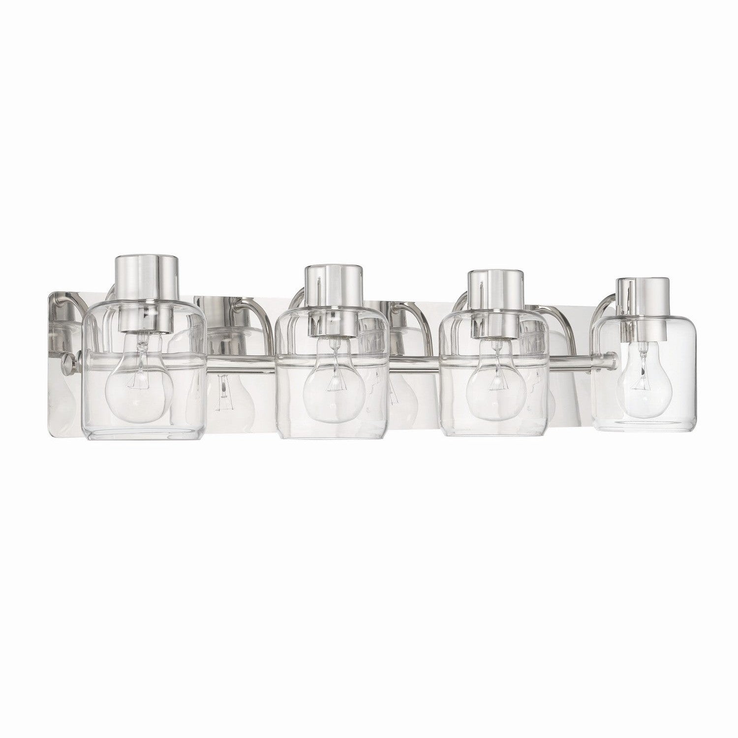 Craftmade - 17728PLN4 - Four Light Vanity - Rori - Polished Nickel