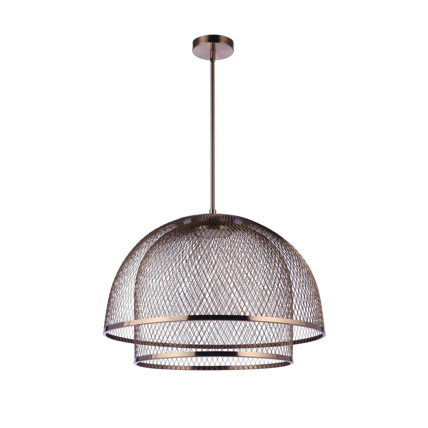 Craftmade - P1006SB-LED - LED Pendant - Sculptural Statement Pendants - Satin Brass