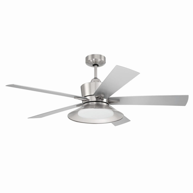Craftmade - TOP52BNK5 - 52"Ceiling Fan - Topper - Brushed Polished Nickel