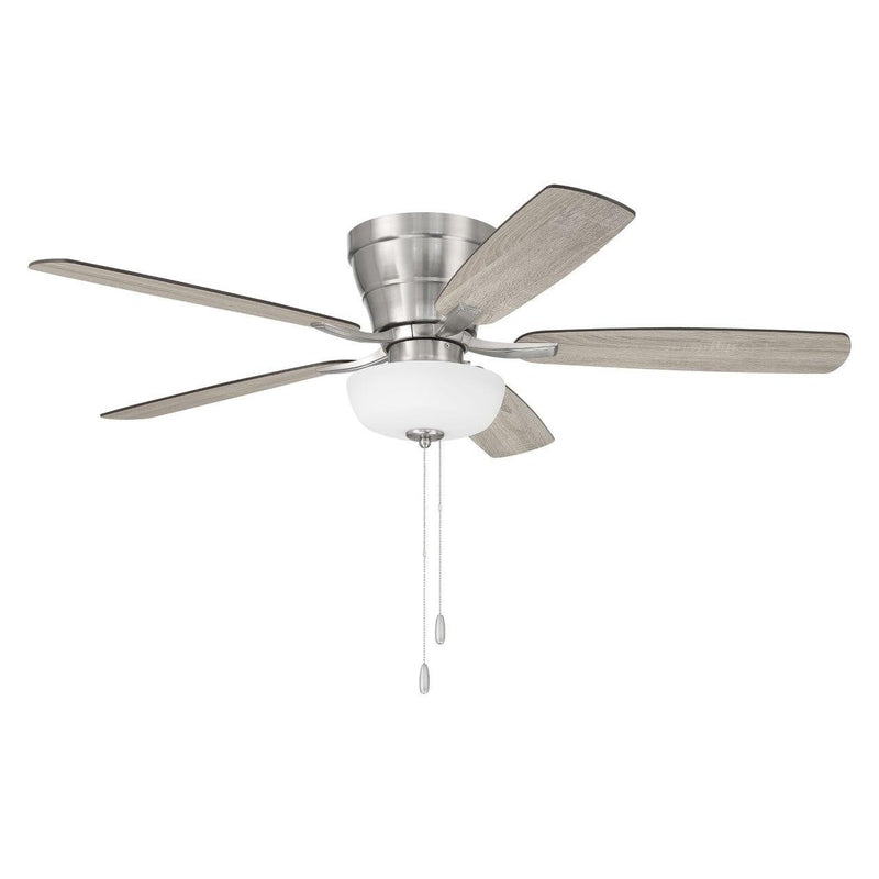Craftmade - WHL52BNK5C1 - 52"Ceiling Fan - Wheeler 52 2-Light Bowl - Brushed Polished Nickel