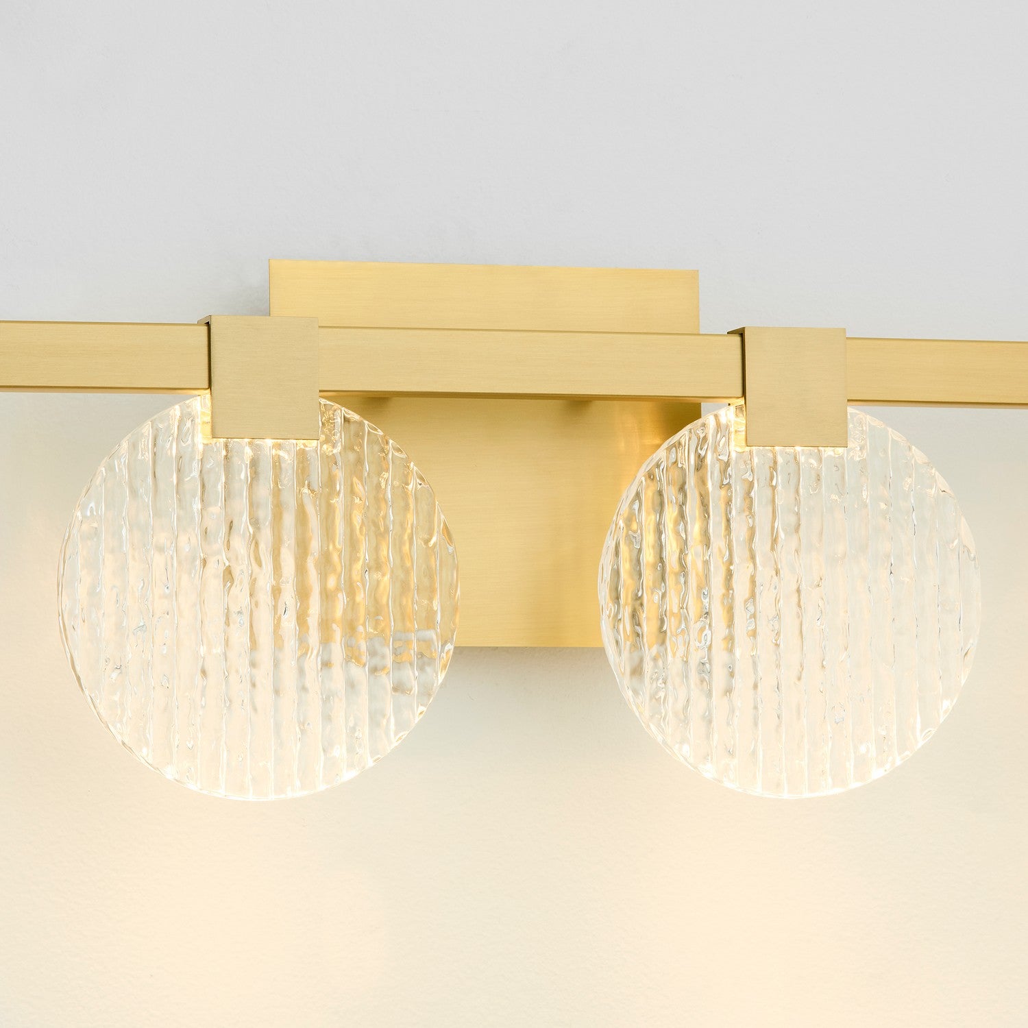 Quorum - 3-5053-40 - LED Vanity - Axiom - Aged Brass
