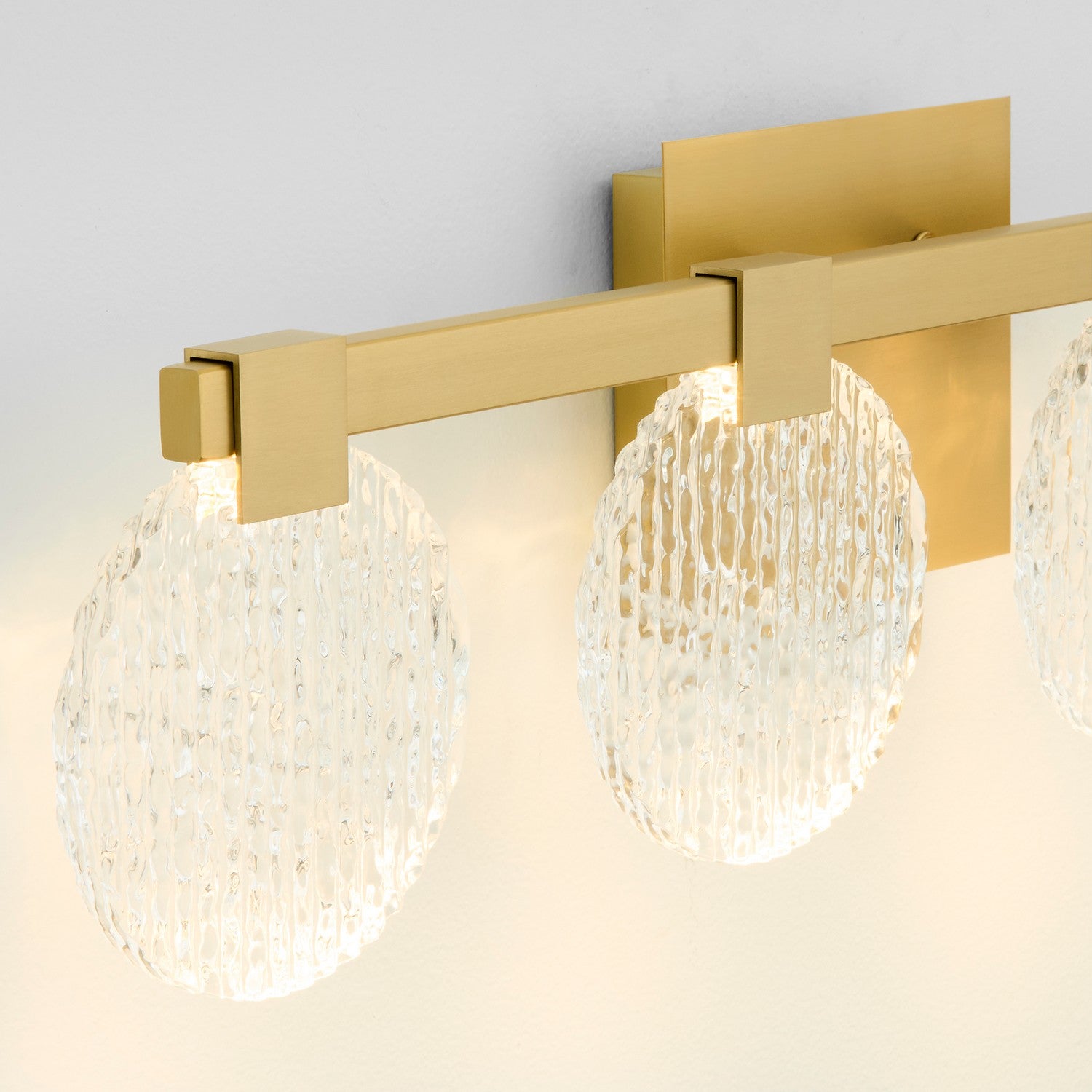 Quorum - 3-5053-40 - LED Vanity - Axiom - Aged Brass