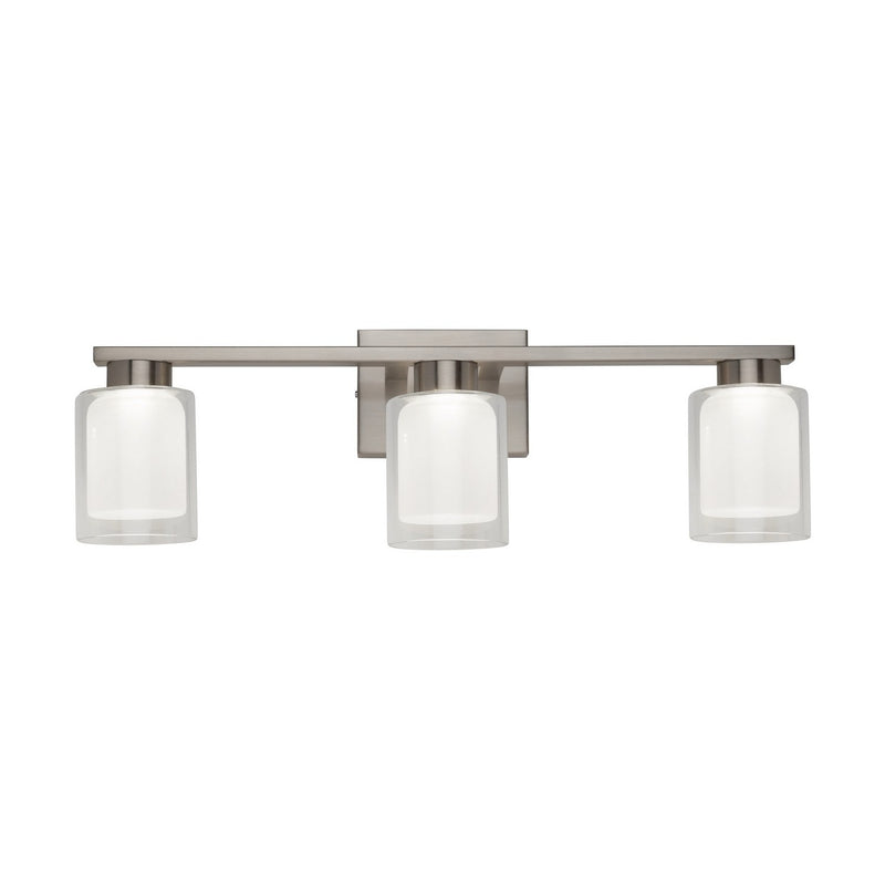 Artcraft - AC7393BN - LED Bathroom Vanity - Saville - Brushed Nickel