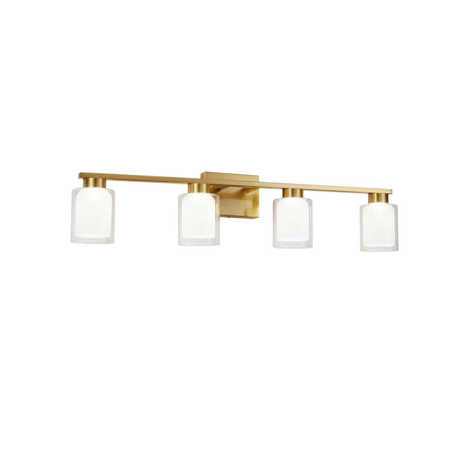 Artcraft - AC7394BR - LED Bathroom Vanity - Saville - Brass