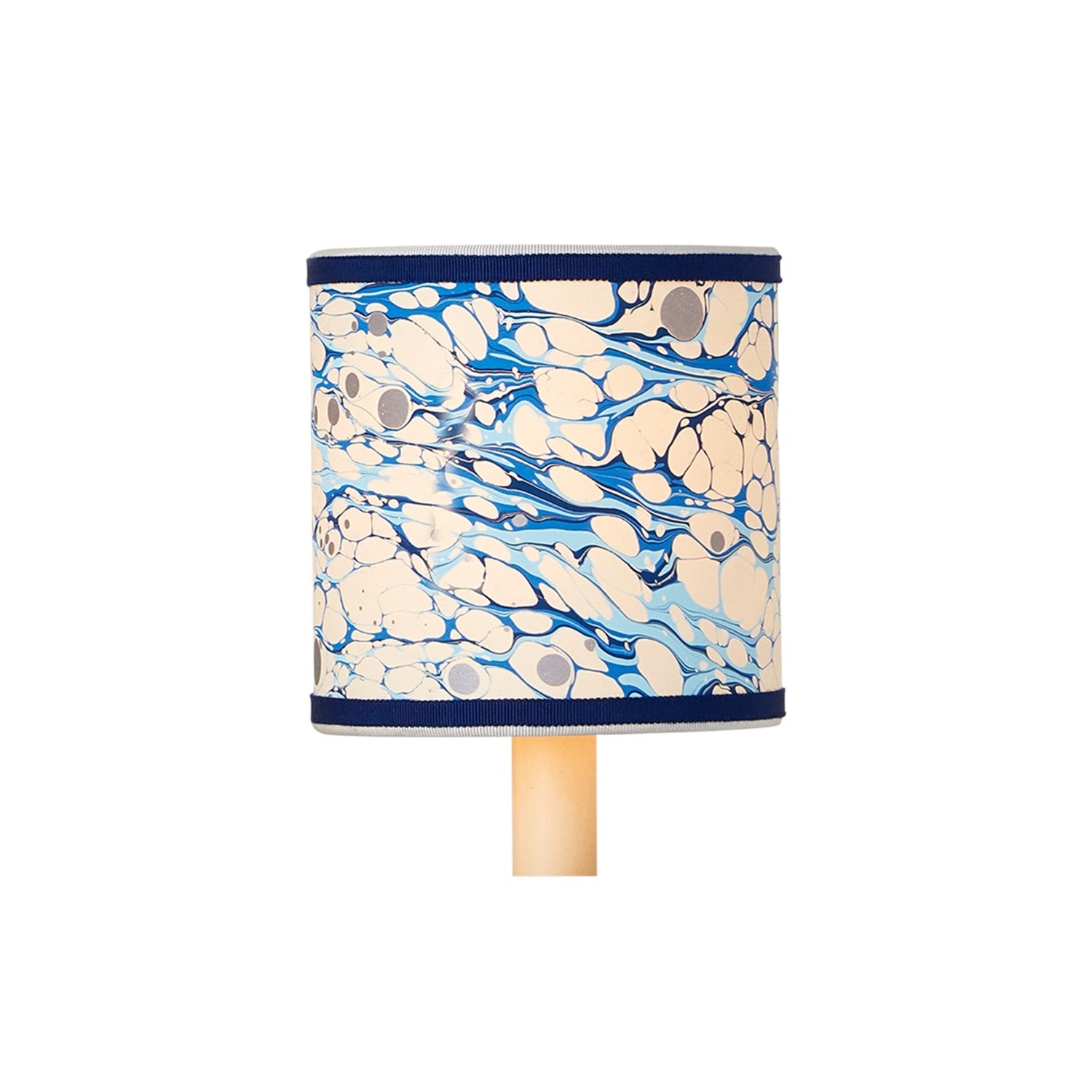 Currey and Company - 0900-0032 - Chandelier Shade - Marble Collection - Blue