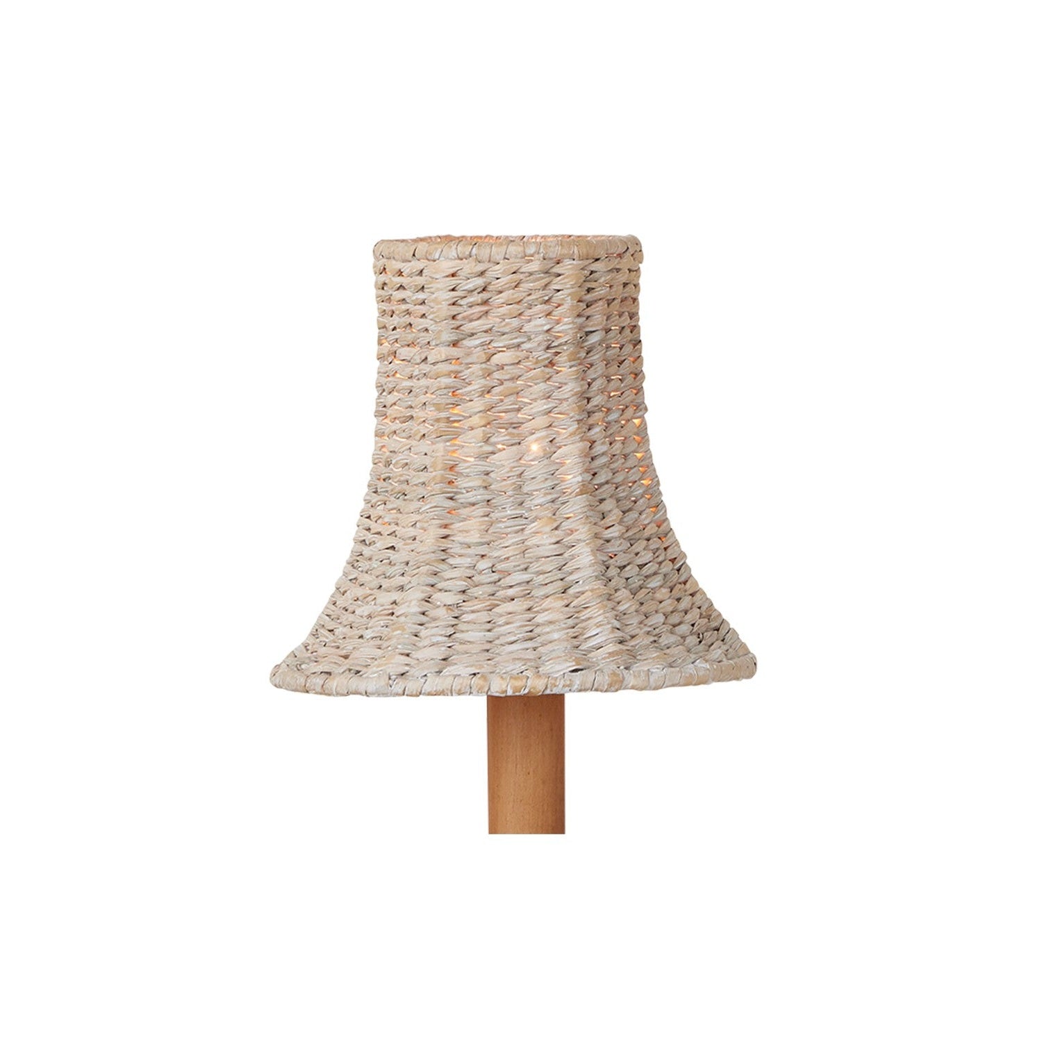 Currey and Company - 0900-0040 - Chandelier Shade - Bell Collection - Whitewash