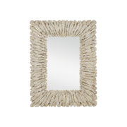 Currey and Company - 1000-0150 - Mirror - Beachhead - Whitewashed Driftwood/Mirror