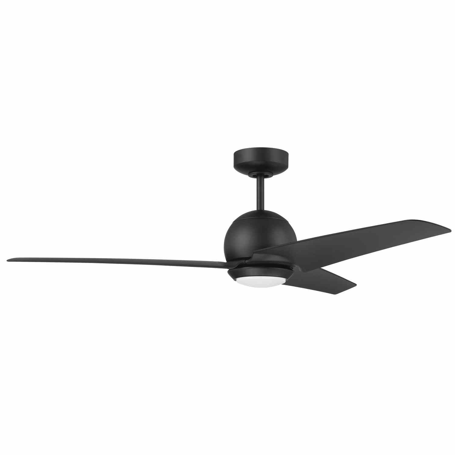 Craftmade - NTE52FB3 - 52"Ceiling Fan - Nate - Flat Black