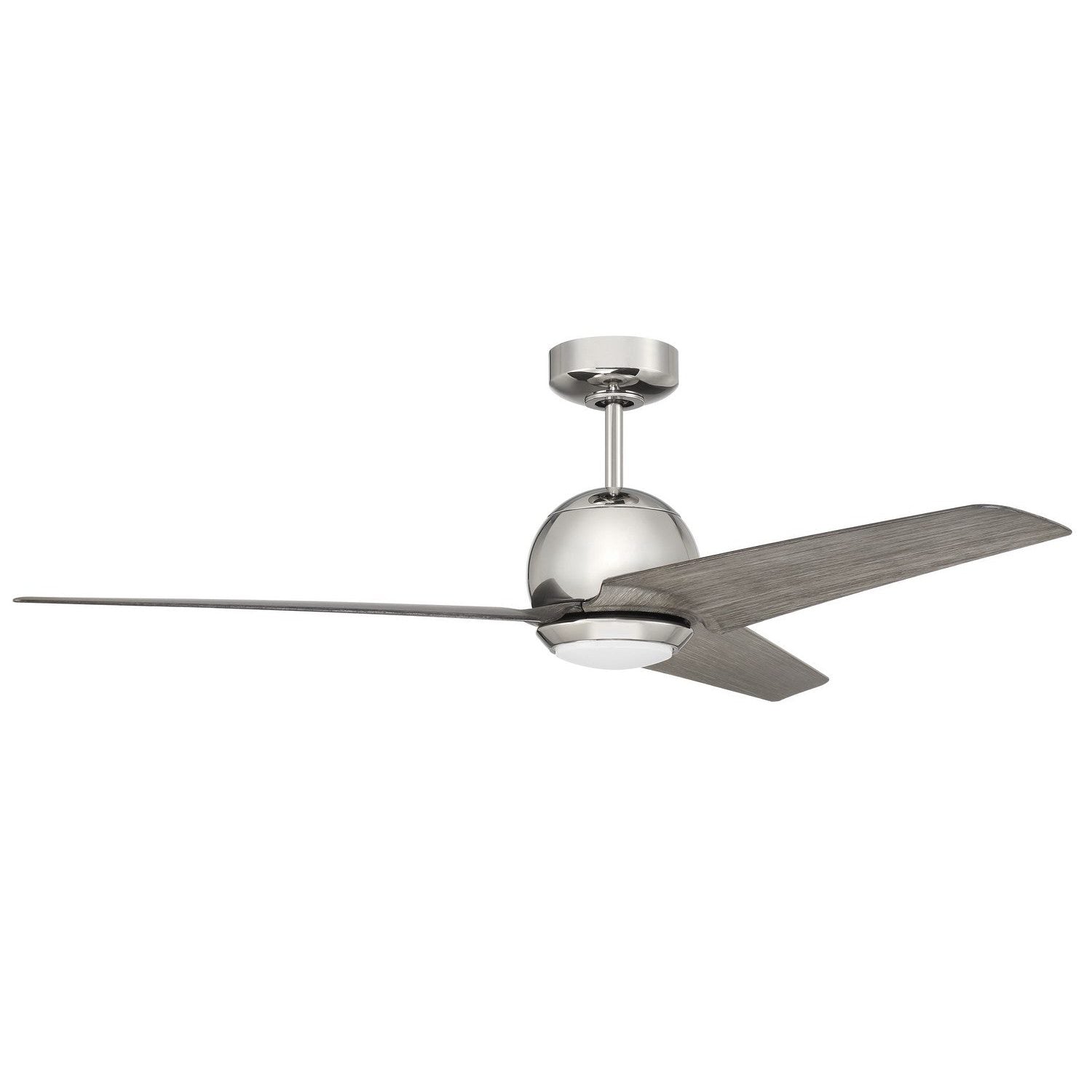 Craftmade - NTE52PLN3 - 52"Ceiling Fan - Nate - Polished Nickel