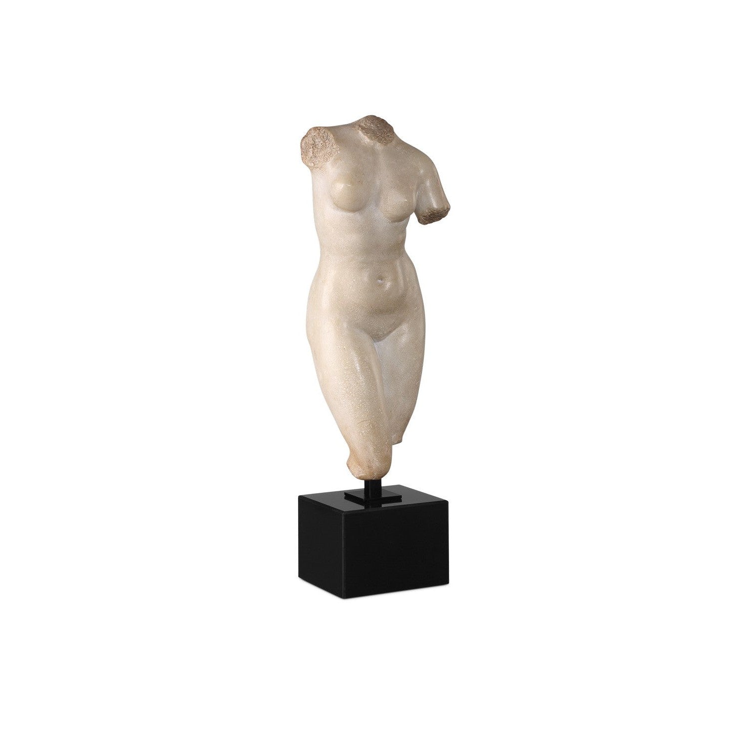 Currey and Company - 1200-0798 - Goddess Venus - Goddess Venus - Aged Beige/Black
