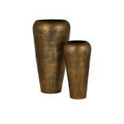Currey and Company - 1200-0813 - Vase Set of 2 - Aladdin Collection - Antique Gold
