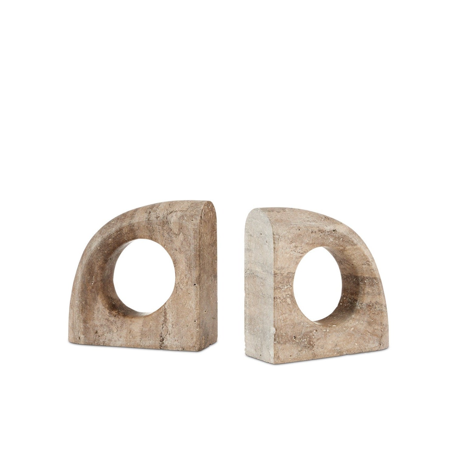 Currey and Company - 1200-0816 - Object Set of 2 - Russo Collection - Natural